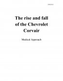 Medical Approach - the Rise and Fall of the Chevrolet Corvair