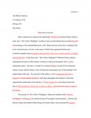 Charlotte Perkins Gilman`s Short Story the Yellow Wallpaper