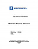 Enterprise Risk Management - Dell Computer