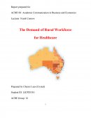 The Demand of Rural Workforce