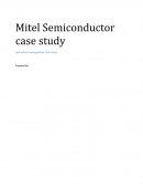 Mitel Semiconductor Case Study