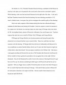 Roosevelt Essay