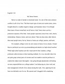 Stress Essay - My Stress Factors