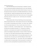 Response Paper on "the God of Small Things"