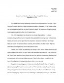 Career Event Attendance Reaction Paper: Google Info Session
