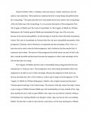 The Tragedy of Othello and the Cask of Amontillado
