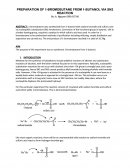 Organic Lab Report: 1-Bromobutane from 1-Butanol, Incomplete
