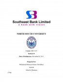 Southeast Bank Limited Case Study