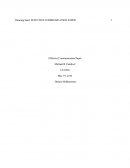 Cja 304 - Effective Communication Paper