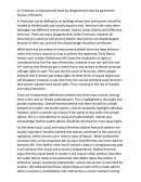 Feminsim Is Characterised More by Disagreement Than Agreement