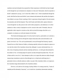 Hsc distinctive voices essay questions