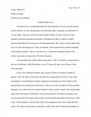 Cuban Crisis Reflection Paper