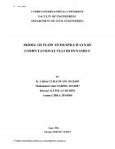 Model of Flow over Spillways by Computational Flluid Dynamics