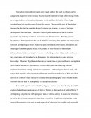 Anthropology Theory