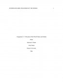 Policemen of the World Thesis and Outline