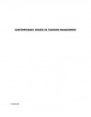 Contemporary Issues in Tourism Management