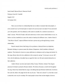 Take Me To Church Summary Essay