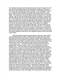 indian horse essay
