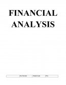 Financial Analysis