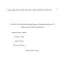 The Effect of Masculinity Ideology in Relationship Satisfaction: The Moderating Role of Conflict Relationship Styles