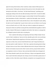 Barn Burning Sarty Essay