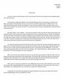 Evelyn - Personal Essay