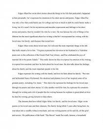 poe essay