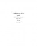 Chattanooga Case Analysis