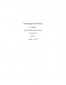 Chattanooga Case Analysis