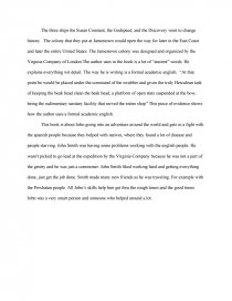 Essay About Healthy Food Essay Preview Love And Hate In Jamestown Examples Of A Thesis Statement For An Essay also How To Write An Essay Proposal Example Love And Hate In Jamestown Essay Research Paper Essay