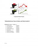 Relationship Between Nature of Industry and Market Sensitivity