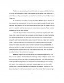 The Cabin - Personal Essay