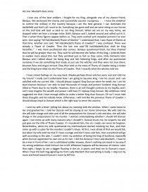 macbeth act 2 scene 2 essay
