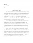 Victor Frankenstein Is the Victim or Villain?
