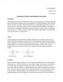 Preparation of 2-Chloro-2-Methylbutane in Sn1 Reaction