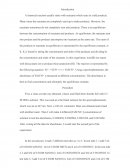 Solubility Equilibrium and the Effect of Temperature