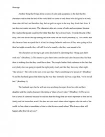 Analysis Of The Last Night Of The World Essay