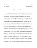 The Construction of a New Nation