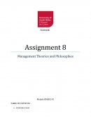 Management Theories and Philosophies
