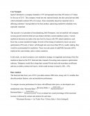 Sports Unlimited Case Study