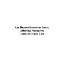 Key Human Resource Issues Affecting Managers