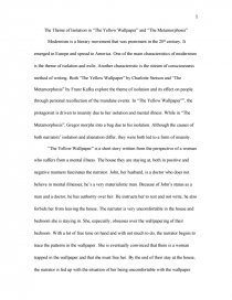 the metamorphosis essay