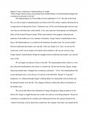 Modern Versus Traditional in Metamorphosis by Kafka