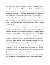 milgram experiment conclusion milgram experiment essay
