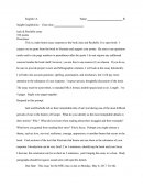 Jack & Rochelle Essay