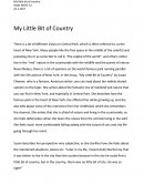 My Little Bit of Country by Susan Cheever
