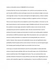 danshui plant no 2 case study solution