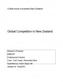 Critcal Business Issue in Business in New Zealand