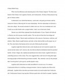 Chinese Belief Essay