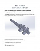 Modal Analysis of Crank Shaft Using Beam Equivalent Model